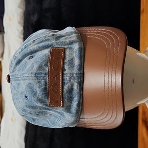 Unisex Coach denim cap